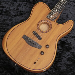 Fender / American Acoustasonic Telecaster All-Mahogany Ebony Fingerboard Natural�y�V�h�X�z�yYRK�z