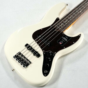 Fender / American Professional II Jazz Bass V Rosewood Olympic White�y�a�J�X�z�yYRK�z