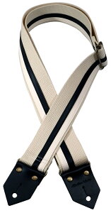 Spice Note / ES-C5022/VWK Ivory Base Black/White �M�^�[ �X�g���b�v �y�����X�z