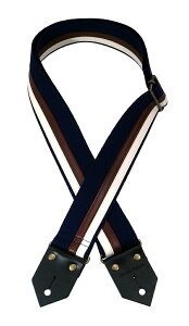 Spice Note / ES-C5022/AWN Navy Base Brown/White �M�^�[ �X�g���b�v �y�����X�z