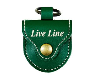 LIVE LINE / Leather Pick Case LPC1200GRN �O���[�� ���U�[�s�b�N�P�[�X �y�����X�z