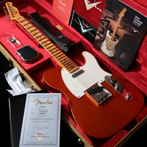 Fender Custom Shop / 2023 Time Machine Collection 1957 Telecaster Journeyman Relic Aged Candy Tangerine�yS/N:CZ572225�z �y�䒃�m���{�X�z