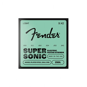 Fender / 3-Pack SuperSonic Nickel-Plated Steel Strings�y250L�z�t�F���_�[ �G���L�M�^�[��