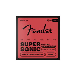 Fender / SuperSonic 250R Nickel-Plated Steel Guitar Strings - 3 Pack �t�F���_�[[10-46�G���L�M�^�[��]