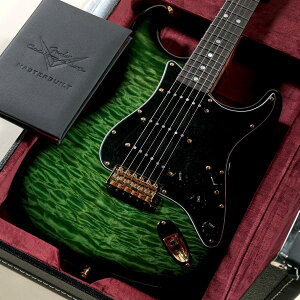 Fender Custom Shop / Master Built 1965 Stratocaster NOS Olive Green Stain 3A Quilt Top by Yuriy Shishkov �y�a�J�X�z