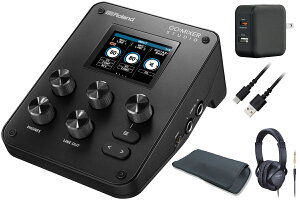 Roland / GO:MIXER STUDIO �w�b�h�z����USB�d���A�_�v�^�[��USB-C�P�[�u���Z�b�g�y�a�J�X�z
