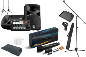 YAMAHA / STAGEPAS 400BT ���C�����X�}�C�N���X�s�[�J�[�X�^���h2�{���A�N�Z�T���[�Z�b�g�y�a�J�X�z