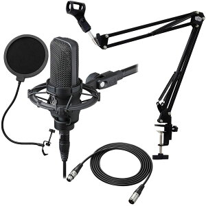 audio-technica / AT4040 �n�C�R�X�p�Z�b�g(�����P�[�u�����|�b�v�u���b�J�[���A�[���X�^���h)�y�a�J�X�z
