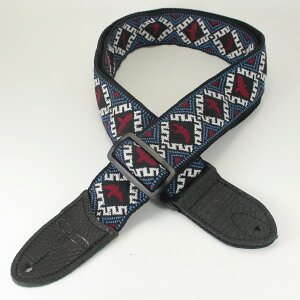 Paul Reed Smith (PRS) / Jacquard Hootenanny Style Strap (Red White & Blue Birds)�M�^�[ �x�[�X �X�g���b�v