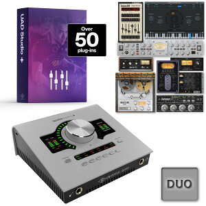 Universal Audio ���j�o�[�T���I�[�f�B�I / Apollo Twin X DUO | Gen 2 Studio+ Edition UAD�v���Z�b�V���O�I�[ �f�B�I�C���^�[�t�F�C�X �y�䒃�m���{�X�z