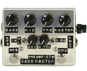 Shin's Music / BMP-1 Bass Master Preamp with Input Level Attenuator Switch/Drive EQ. Select Switch �x�[�X�v���A���v ���{�� Made in Japan