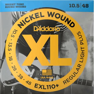 D'Addario / EXL110+ Regular Plus 10.5-48 �G���L�M�^�[�� �y�����X�z