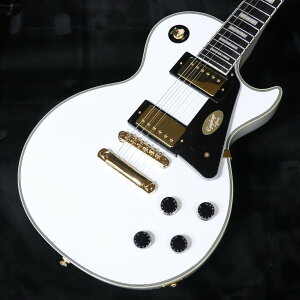 Epiphone / Inspired by Gibson Les Paul Custom W/GIGBAG Alpine White �y�~�c�X�z