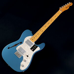 [B���A�E�g���b�g����] Fender / American Vintage II 1972 Telecaster Thinline Maple Lake Placid Blue �y�r�ܓX�z �G���L�M�^�[ �t�F���_�[ �e���L���X�^�[ �V�����C�� �Z�~�z���[ �Z�~�A�R �n�[�h�P�[�X�t��