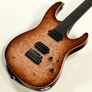 Suhr Custom / Custom Modern Burl Maple Top Rosewood Neck Brown Burst �y�a�J�X�z