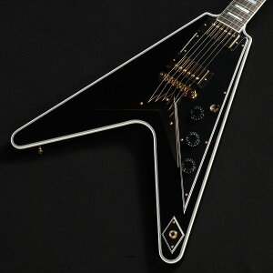 Gibson Custom / Flying V Custom w/Ebony Fingerboard Gloss Ebony ��S/N:CS600830�� �y�S�֋��X�z