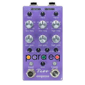 Empress Effects / Bass ParaEQ EQ w/ Boost for Bass �x�[�X�p�p�����g���b�N �C�R���C�U�[�y�S�֋��X�z
