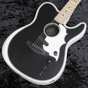 Fender / LTD Jack White Triplesonic Acoustasonic Telecaster Satin Arctic White with Black Top �y�V�h�X�z�yYRK�z
