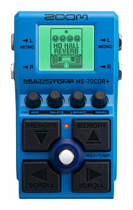 ZOOM / MS-70CDR+ MultiStomp �R�[���X �f�B���C ���o�[�u �y�����I�����C�����[�U�[�o�^�ň��S��3�N�Ԑ��i�ۏ؁z�y���l�X�z