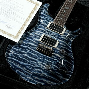 Paul Reed Smith(PRS) / Private Stock #12311 Custom 24 Quilted Maple Top Faded Indigo White wash grainfill Back �y�a�J�X�z