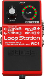 BOSS / RC-1 Loop Station ���[�v�X�e�[�V���� �{�X �M�^�[ ���[�p�[ RC1 �y���S�̒���5�N�ۏ؁z�y���l�X�z