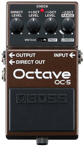 BOSS / OC-5 Octave OC5 �I�N�^�[�o�[ �{�X �M�^�[ �G�t�F�N�^�[ �y���l�X�z