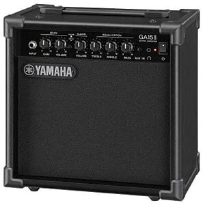 YAMAHA / GA15II �M�^�[�p�A���v 15W�o�� [�h���C�u&�N���[����2�`�����l���d�l/Aux in�@�\����/�w�b�h�z���[�q�t]�y���l�X�z