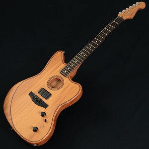 Fender / American Acoustasonic Jazzmaster All-Mahogany Ebony Natural[���L��A�E�g���b�g����]�yUS253401A�z�y�r�ܓX�z