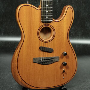 Fender / American Acoustasonic Telecaster All-Mahogany Ebony Natural �yS/N US253720A�z�y���É��h�X�z