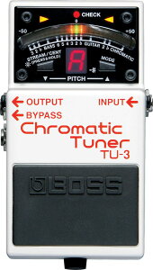 BOSS / Chromatic Tuner TU-3 �`���[�i�[ �y���l�X�z