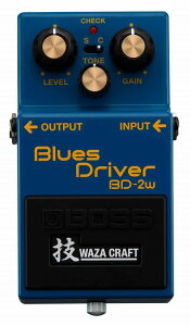 BOSS / BD-2W (J) Blues Driver �Z WAZA CRAFT Made in Japan BD2W �I�[�o�[�h���C�u �M�^�[ �G�t�F�N�^�[ �y���l�X�z