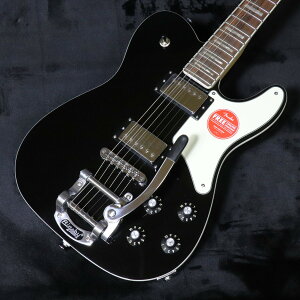 Squier / Paranormal Troublemaker Telecaster Deluxe Bigsby Laurel Fingerboard Black �y�~�c�X�z