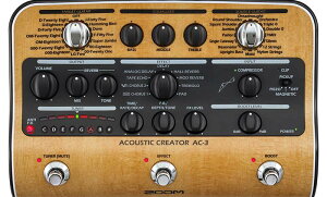 ZOOM / AC-3 Acoustic Creator �A�R�[�X�e�B�b�N�M�^�[�p �v���A���v �Y�[�� �y�����X�z
