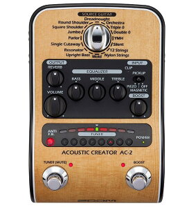 ZOOM / AC-2 Acoustic Creator �A�R�[�X�e�B�b�N�M�^�[�p �v���A���v �Y�[���y�r�ܓX�z