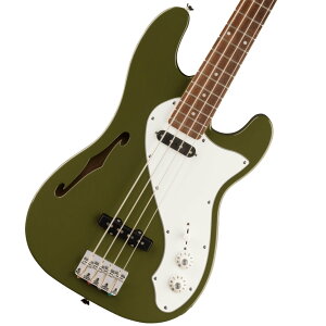 Squier by Fender / Paranormal Precision Bass Thinline SJ Laurel Fingerboard Parchment Pickguard Olive�y�䒃�m���{�X�z