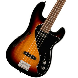 Squier by Fender / Paranormal Precision Bass Thinline SJ Laurel Fingerboard Black Pickguard 3-Color Sunburst�y�䒃�m���{�X�z