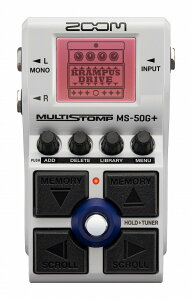 ZOOM / MS-50G+ MultiStomp Guitar Pedal �}���`�G�t�F�N�^�[ �Y�[�� �X�g���v�{�b�N�X �y���l�X�z