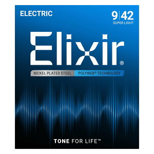 Elixir / 12000 Super Light Electric Nickel Plated Steel with POLYWEB Coating �G���N�T�[ ���y���K�i�z