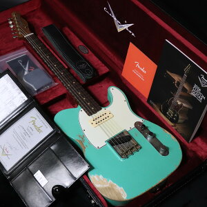 Fender Custom Shop / 1963 Telecaster Heavy Relic ASFG Rosewood Apprentice Builder Mike Morales Aged Surfgreen �y�~�c�X�z