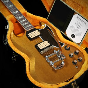 Gibson Custom / Murphy Lab 1964 SG Standard w/Bigsby B5 Ultra Light Aged TV Gold �y�d�ʁF3.22kg�z�y�����X�z