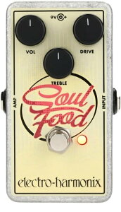 electro-harmonix / Soul Food Distortion/Fuzz/Overdrive �t�@�Y �f�B�X�g�[�V���� �I�[�o�[�h���C�u �y�������K�i�z�y�����X�z