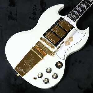 Epiphone / Inspired by Gibson Custom 1963 Les Paul SG Custom with Maestro Vibrola Classic White �y�~�c�X�z