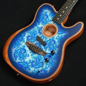 Fender / FSR American Acoustasonic Telecaster Streaked Blue Paisley ��S/N:US254159A�� �y�S�֋��X�z�yYRK�z