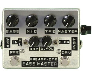 Shin's Music / BMP-1 Bass Master Preamp with Input Level Attenuator Switch/Drive EQ. Select Switch �x�[�X�v���A���v�y���É��h�X�z