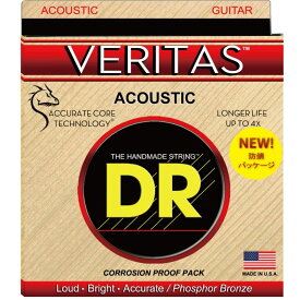 DR / VERITAS VTA-12 LIGHT 12-54 アコースティックギター弦 ディーアール【お取り寄せ商品】