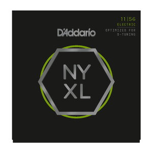 DfAddario / NYXL Series Electric Guitar Strings NYXL1156 Medium Top Extra-Heavy Bottom 11-56 GLM^[
