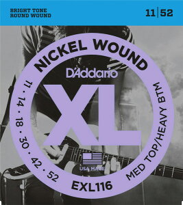 D'Addario / EXL116 Medium TopEHeavy Bottom 11-52 GLM^[
