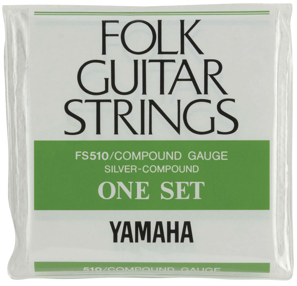 YAMAHA   FS510 コンパウンド弦 アコースティックギター弦 FS-510 