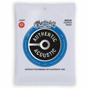 Martin / MA540 92/8 Phosphor Bronze 12-54 Authentic Acoustic SP �A�R�[�X�e�B�b�N�M�^�[�� �y�����X�z