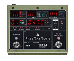 FREE THE TONE / FLIGHT TIME FT-2Y DIGITAL DELAY t[Ug[ fW^fBC y\t!!zy䒃m{Xz